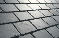 Up Sydling slate roof